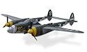 Super Scale 6 CH BlitzRCWorks 2.4GHz P-38 Lightning 3D Aerobatic Radio Remote Control Electric RC Warbird Airplane RTF w/ Over 55" Wingspan + Twin Brushless Engines + Retracts + EPO Durability!!! SILVER OR GREEN