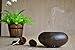 LUOYIMAN Electric Aroma Diffuser Humidifier Whisper-quiet Operation well design Enjoy Aromatherapy Experience Auto off with Scented Essential Oils Cool Mist Humidifier(Dark Wood Grain)