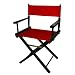 Red Black Frame Director s Chair