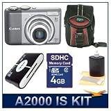 Canon Powershot A2000 IS Digital Camera Best Selling Super-Savings Bundle