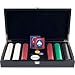 Trademark Poker 300 8.5g Super Diamond Poker Chips in Las Vegas Sign Case