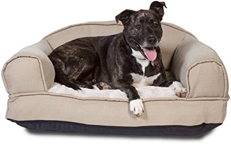 GeoBlend Pet Sofa Bed, Large, Khaki Brown