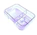 Smartbentobox - Leakproof Bento Lunch Box Tray for Kids and Adults with 4 Storage Compartments