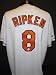 Cal Ripken Jr. Autographed Baltimore Orioles Home (white) Majestic Jersey with Orange numbers