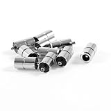 uxcell DCパワージャック　DC電源ジャック　コネクター　ソケット　アダプター　10個入り　4.0mm x 1.7mm　金属