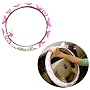Hello Kitty Steering Wheel Cover: Strawberry
