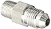 Eaton Weatherhead 5217X4 Stainless Steel SAE 37 Degree (JIC) Flare-Twin Fitting, Adapter, 1/8