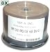 4.7 GB MAM-A (Mitsui) GOLD 8X DVD-R's (Archival-grade) 50-Pak in Cakebox