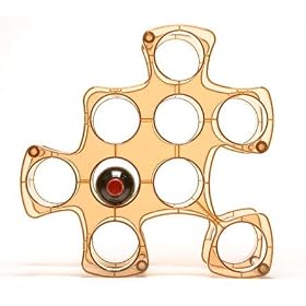 Click here to buy Puzzle Wine Rack Amber by Dagan.