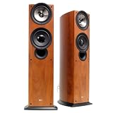 KEF iQ70DA Floor Standing Speaker (Single, Dark Apple)