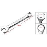 Buy 15MM Metric Open End Box Combination Wrench Tool 12 Point by uxcell