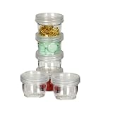Interlocking Storage Containers - Set of 6 Mini Lock-Ups