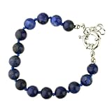 Bracelet enti�rement nou� et compos� de Lapis Lazuli 8 mmpar Mineral