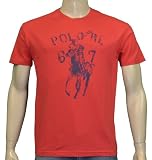 Polo Ralph Lauren Men's Big Pony Shirt-Red