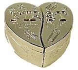 Silver Plated Tooth & Curl Trinket Boxes - New Baby, Christening Gift