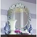 American Drew Jessica McClintock Couture Round Venetian Mirror