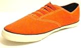 KCMODE Womens Red Canvas Comfort Trainers Plimsoles