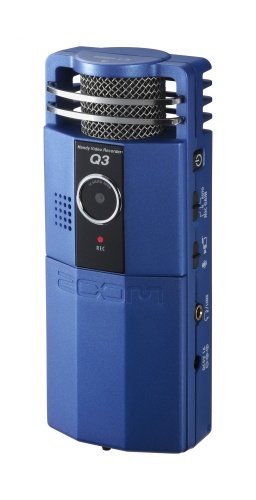 Zoom Q3 Handy Video Recorder (Metal Blue)