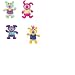 Fisher-Price The Sing-A-Ma-Jigs 4 Singing Pink Yellow Teal Purple