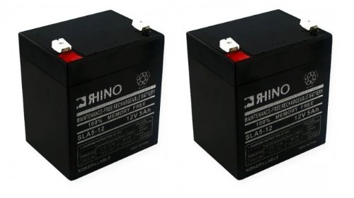 Set of 2 Razor E175 12 Volt 5AmpH SLA Replacement 
