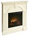 Mallory Electric Fireplace - Antique White