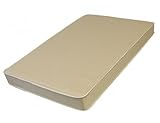 Compact Organic Cotton Mattress (Tan) (2"H x 24"W x 38"D)