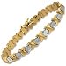 Two-Tone X-O Stampato Bracelet