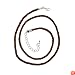 Necklace Cord For Pendants - D2 - Twisted Triple Strand Silk / Satin + 2