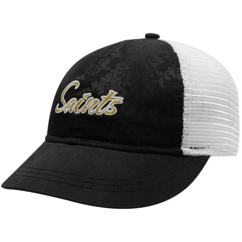 Reebok New Orleans Saints Ladies Black Lady Charlie Adjustable Hat