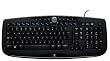 Logitech Media 600 Tastatur USB schnurgebunden schwarz (deutsches Tastaturlayout, QWERTZ)