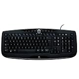 Logitech Media 600 Tastatur USB schnurgebunden schwarz (deutsches Tastaturlayout, QWERTZ)von "Logitech"
