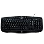 Logitech Media 600 Tastatur USB schwarz