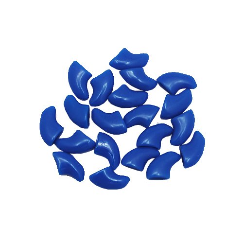 20 pcs Soft Nail Caps For Cat Pet Claw Control Paws off + Adhesive Glue,Size M,Blue 20 pcs Soft Nail Caps For Cat Pet Claw Control Paws off + Adhesive Glue,Size M,Blue