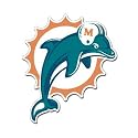 MIAMI DOLPHINS - NFL Football Team - Sticker Decal - #S0122