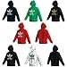 Adidas Herren Kapuzenpullover Trefoil, fairway/white, L