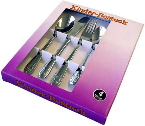 Domestic 800120 Kinderbesteck 4-teilig B&auml;rchen 18/0 Preisvergleich