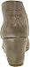 Toms Women's Desert Wedge Shoe Taupe/Suede 8