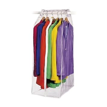 Frameless Suit Bag (Clear) (15"H x 22"W x 42"D)