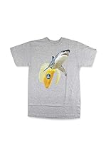 Neff Camiseta Manga Corta Sharknana (Gris)