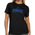 adidas Orlando Magic Ladies Black Inner Thoughts Silky Smooth T-shirt