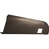 Wade 72-41451 Truck Bed Rail Caps Black Smooth Finish with Stake Holes for 2002-2009 Dodge Ram 1500 2500 with 6.5ft bed (Set of 2)