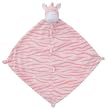 Angel dear Chenille Pink Zebra Security Blankie