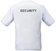 SECURITY - Law Enforcement Gear - Heather Grey or White T-shirt / Back Print