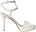 Nine West Women's Shortcake Leather Heeled Sandal