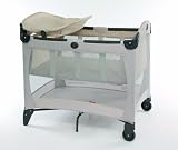 Graco Contour On The Go Travel Cot for 0 - 36 Months (Biscuit, Beige)