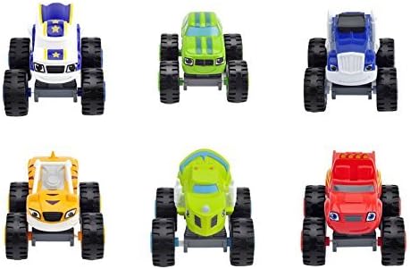Roll over image to zoom in Hogokids Vehicle Car Blaze Monster Machines Kid Toys With Original Box Best Gifts For Kids 6 color
