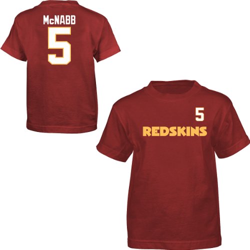 Reebok Washington Redskins Donovan McNabb Youth Name & Number T-Shirt Medium