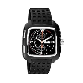 Dolce & Gabbana - DW0362 - Montre Homme - Chronographe - Bracelet Caoutchouc