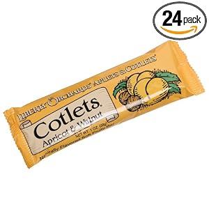 Liberty Orchards Cotlets,Apricot and Walnuts, 1-Ounce Bars (Pack of 24) by Aplets and Cotlets