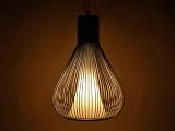 aniba Design Deckenleuchte Pendellampe mit weißem Glaselemen weiß 1-flammig (1)